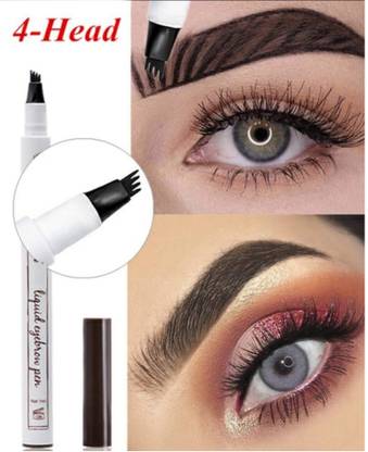 Bijlan Cosmetic Eyebrow Tattoo Pen, Waterproof Microblading Eyebrow Pencil 1 ml