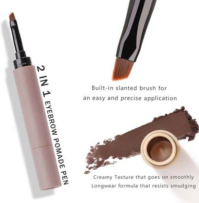 tanvi27 Eyebrow Cream, Professional Eyebrow Pomade that Fills&Shapes Brows 1.8 g