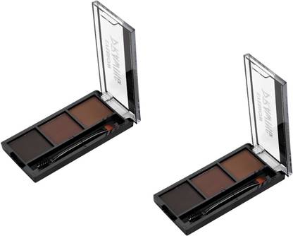 THTC Eyebrow Drawing Palette 3 Shades With 1 Brush 40 g