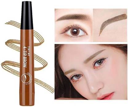 AFARAXIA Tip & Spoolie Brush for Natural-Looking Hair-Like Defined Brows