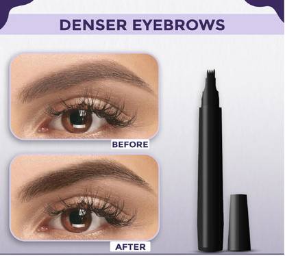 nn soft and smooth new black pen filer eyebrow easy to use long lasting pack of 1 2.5 g