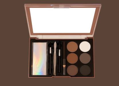 nn MATTE WITH WATER PROOF NEW EYEBROW PALETTE PACK OF 1 12.8 g
