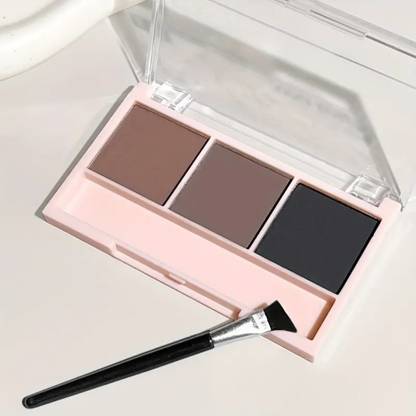 SEUNG 3-Color Eyebrow Powder Kit for Long-Lasting 7.2 g