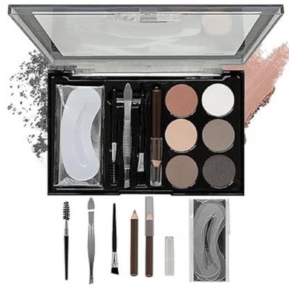 REIMICHI New best 3 Shades Eyebrow Palette | Waterproof Eyebrow Filler with Brush 18 g