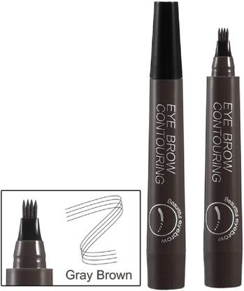 Neycare matte eyebrow filer pen 4 tip look easy to use pack of 1 2.5 g