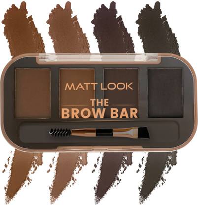 MATTLOOK The Brow Bar Eyebrow Enhancer Palette Easily blendable Dual-ended applicator 8 g