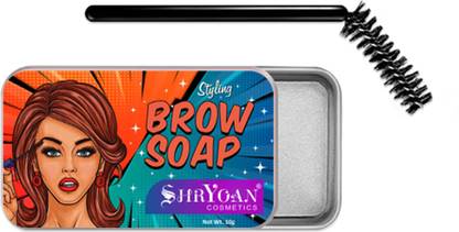 Shryoan Styling Brow Soap | Overnight Nourishment, Perfect for Taming & Defined Eyebrows 10 g