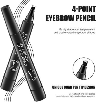 manasona 3D Liquid Eyebrow Enhancing Brow Pen Smudeproof Waterproof 1 g