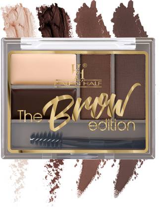 Half N Half The Brow Addition Eyebrow Enhancer Waterproof Sweat-Proof Long lasting Palette 8 g