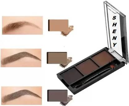 Sheny Waterproof Eyebrow Powder Make Up Palette Women Eye Brow Makeup Kit Set 6.8 g