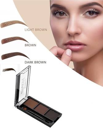 Herrlich 3 SHADES OF EYEBROW KIT BEST FOR EYE MAKEUP & EYE BROW 7.2 g