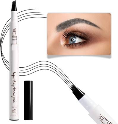 WECHARMERZ Liquid Eyebrow Pen Waterproof Brow Micro-Fork Tip Long Lasting Fine Sketch 1 ml
