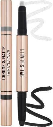 SWISS BEAUTY Chrome & Matte Twin Eyeshadow 2 g