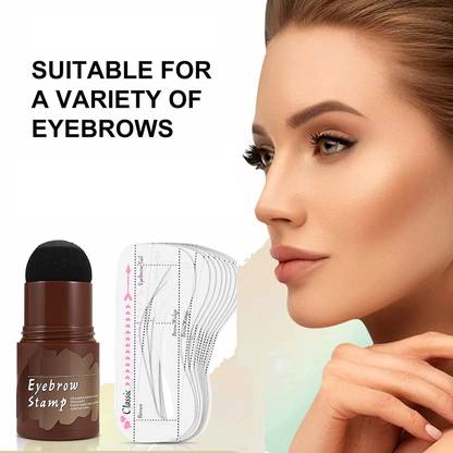AGLEY Eyebrow Stamp Stencil Kit Eyebrow Pomade, Brow Stamp Kit the Brow 10 g