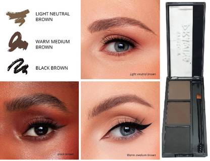 SEUNG Waterproof Brow Kit, Eyebrow Kit to Shape, Define and Fill the Eyebrows, Kit 7.2 g