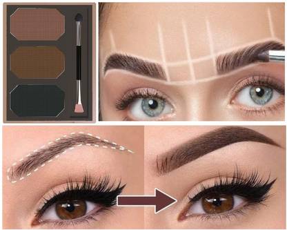 THTC Eyebrow Palette With Blendable Colors 9 g