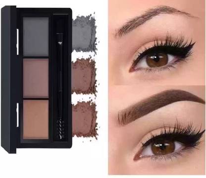 Aylily Matte Finish 3-In-1 Eyebrow Palette 7.5 g