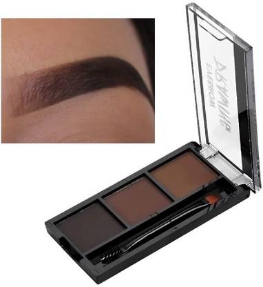 Herrlich Best Eyebrow Drawing 3 Colors Eyebrow Pallet with Brush 7.2 g