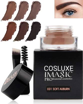 COSLUXE IMAGIC Eyebrow Gel Brow Pomade Set Waterproof, Tinted Brow Cream with Brush 4 g