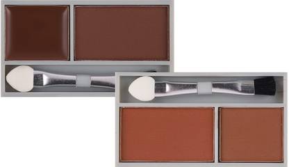 tanvi27 Instant Eyebrow Powder Cake Palette With Brush 7.2 g