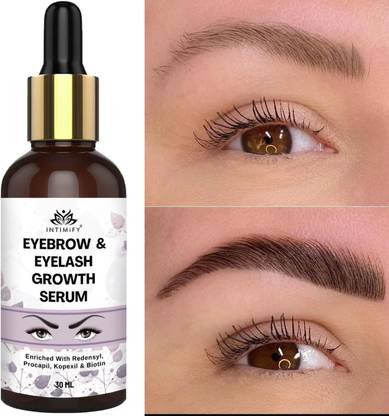INTIMIFY Eyebrow Growth Serum, Boost Growth for Eyelashes, Eyebrows & Hair 30 ml