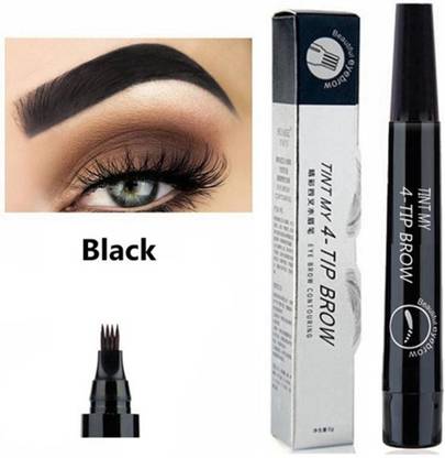 GULGLOW99 Natural 4 Head Eyebrow Pen Waterproof long-Lasting Professional 4 Fork Tip