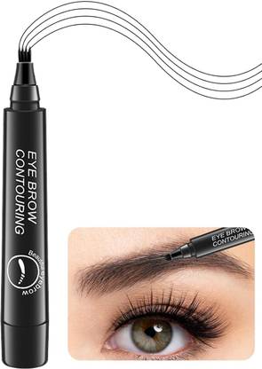ADJD 4 Micro-Fork Eyebrow Pen Applicator Creates Flawless Natural Looking Brows