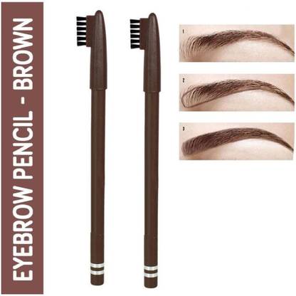 GFSU - GO FOR SOMETHING UNIQUE Best Long & Lasting Water Proof Bold Eye Brow Pencil Brown