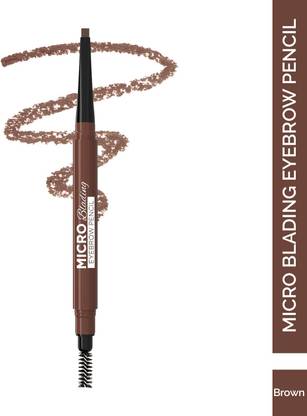 Glam21 Micro Blading Eyebrow Pencil | Brow Pencil With Spoolie |Natural-looking Results