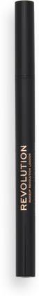 Makeup Revolution Hair Stroke Eyebrow Pen Dark Brown Super Matte For Perfect Eyebrow Shape