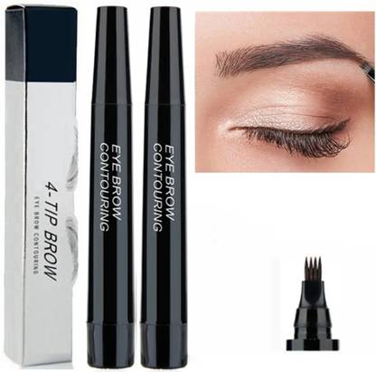 WOONGMI Waterproof Natural Eyebrow Pen with a Creates Flawless Natural Looking Brows