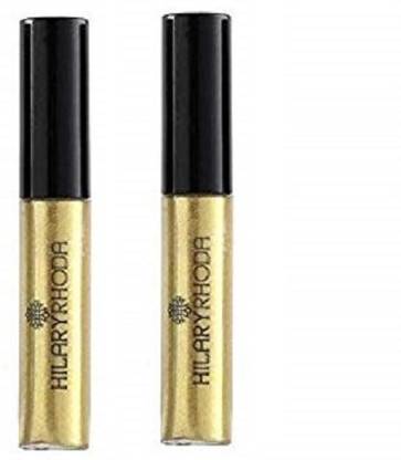 Hilary Rhoda metallic glitter shinning shimmer eyeliner waterproof long lasting(Golden)