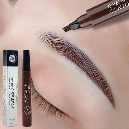 MYEONG 3D Liquid Eyebrow Enhancing Pen Waterproof (Brown)