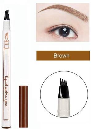 GFSU - GO FOR SOMETHING UNIQUE New Waterproof Eyebrow Pen Tattoo Brow Pencil, 24 Hours Long Lasting