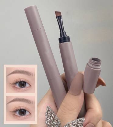 ADJD Brush 2 in 1 Eye Makeup, Pigmented Grey Intense
