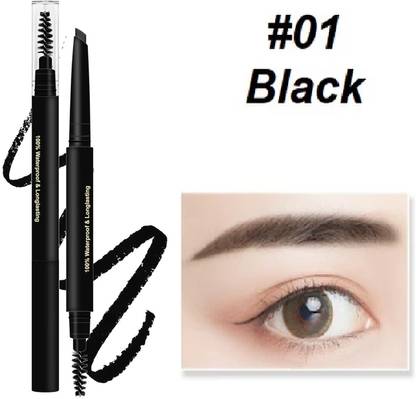GULGLOW99 Define & Blend Brow Pencil With Spoolie | Long-lasting & Natutal-looking