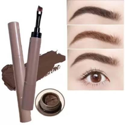Latixmat 2 IN 1 Eyebrow Cream Gel With Brush Brush Long-lasting & Waterproof Pen