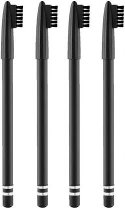 Yuency black eyebrow pencil combo pack of 4 | black eyebrow pencil |