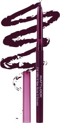 MATTLOOK Eye Love It Kohl Kajal & Eyeliner Enriched With Vitamin E, Stays For long 24Hrs