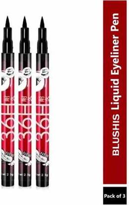 BLUSHIS 36 hr stay waterproof sketch eyeliner set of 3