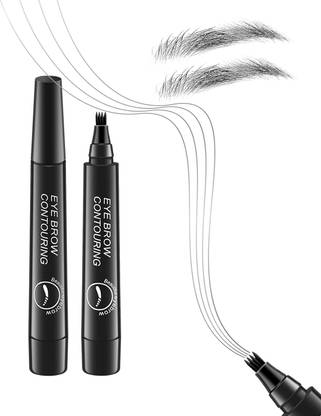 Emijun 4 Tip Brow Pen Brow Pencil Eyebrow Pencil