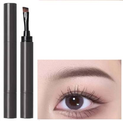 GABBU Eyebrow Cream Pen with Brush Lasting Not Smudge(gray)/-