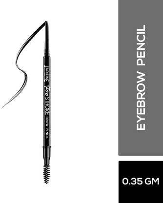 Jaquline USA Pro Stroke Black Eyebrow Pencil |Long Lasting Eye Pencil