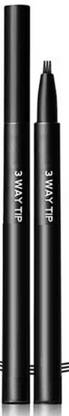 Jiwoo Black Tat Brow Microblading Eyebrow Pen Waterproof Tattoo Eyebrow