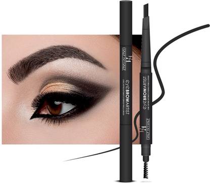 Half N Half Eye Brow Artist Long Lasting Automatic Eyebrow Pencil & Brush