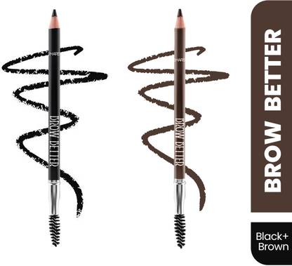 MARS 2-in-1 Eyebrow Pencil | Effortless Filling & Precise Shaping with Spoolie Styler