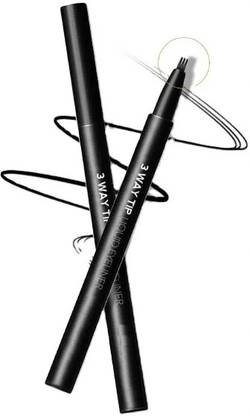 GULGLOW99 3D Liquid Eyebrow Enhancing Pen Waterproof 3 Way tips