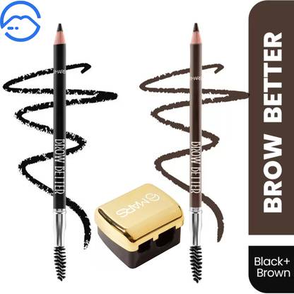 MARS Eyebrow Definer Pencil With Sharpener| Smudge Proof, Waterproof And Pigmented