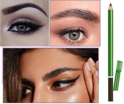 BLUEMERMAID FLAWLESS LOOK GREEN EYE BROW PENCIL FOR PERFECT EYEBROWS