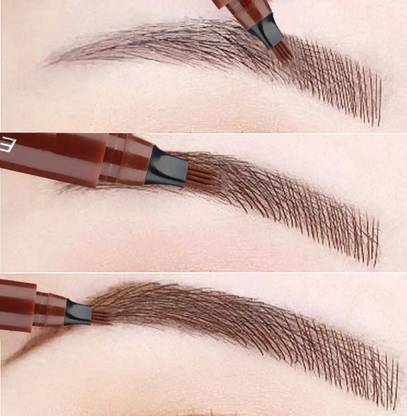 MYEONG 3D Brow Makeup Fork Enhancer Eyebrow Pen Eyebrow Tattoo Tint